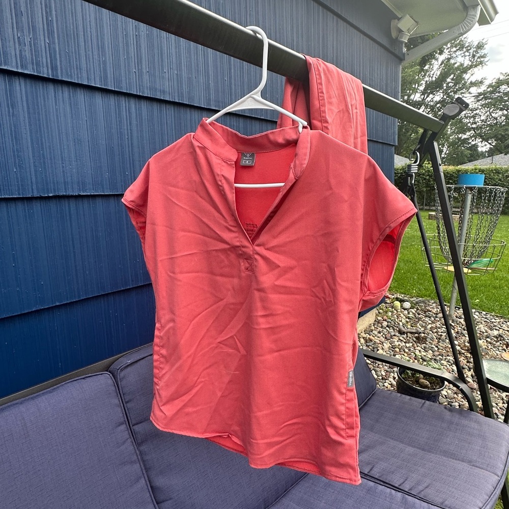 Coral women’s scrub set